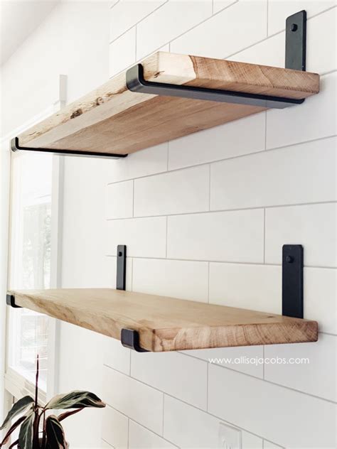 wooden brackets for shelves diy